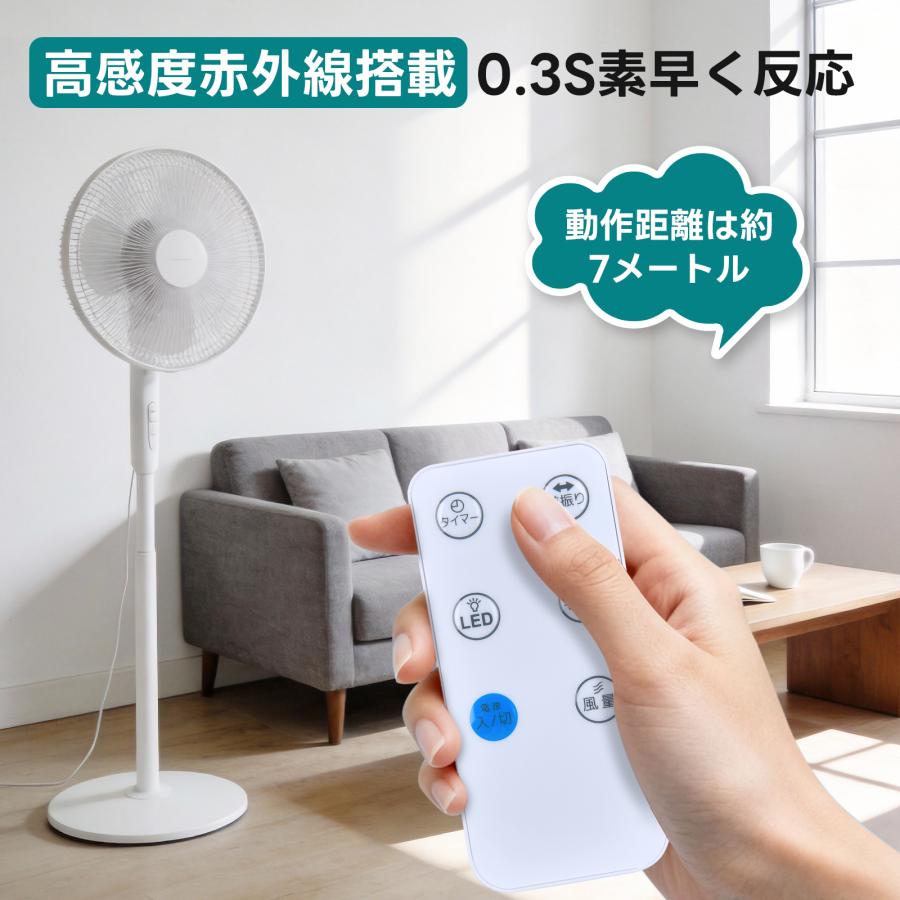 AVTVA TEKNOS テクノス用の扇風機リモコン KI-322DC KI-323DC KI-324DC