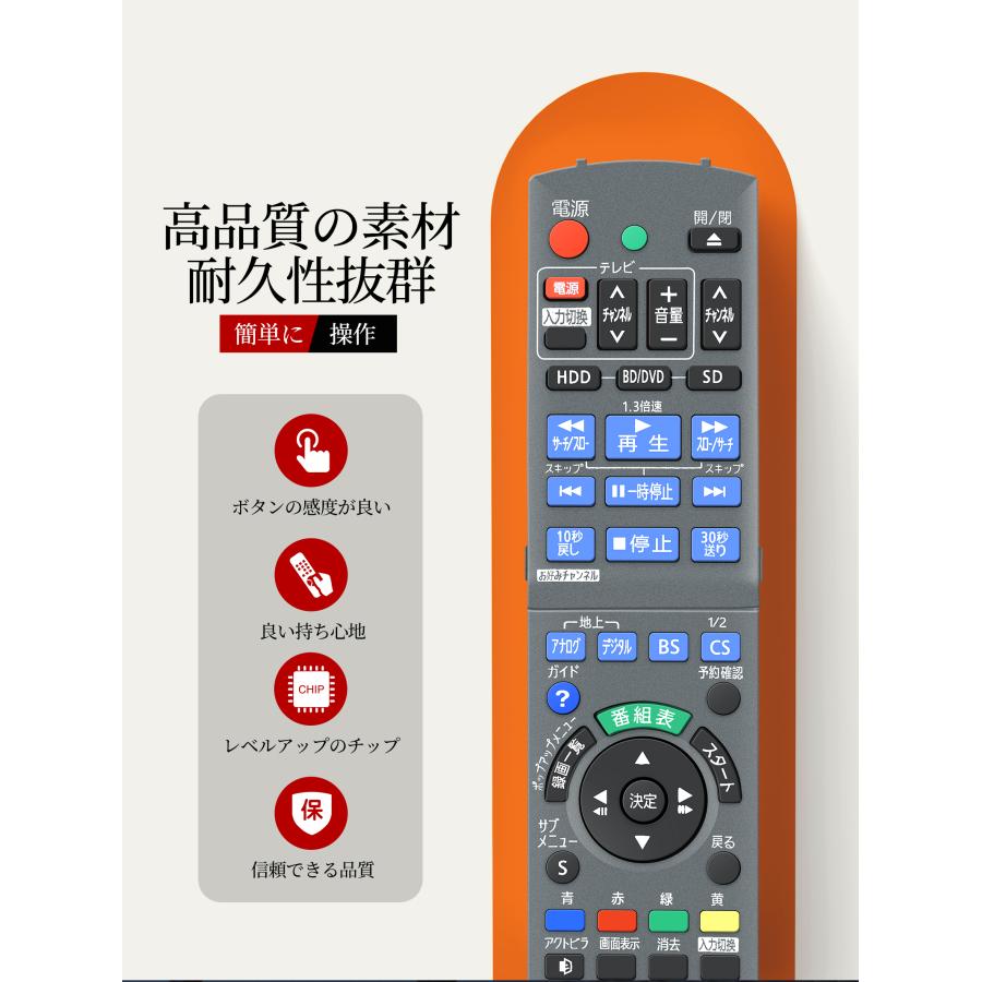 Panasonic BD用リモコン N2QAYB000346 動作品 AVTVA N2QAYB000346 Panasonic パナソニック 用の panasonic bd ir6