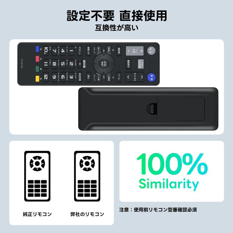 AVTVA RC-X40-001 I-O DATA用のネットワークテレビチューナーリモコン