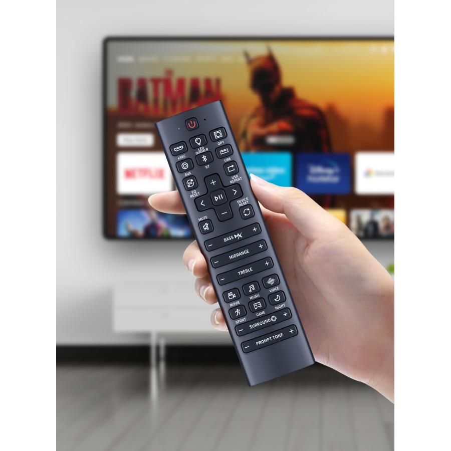 AVTVA ULTIMEA 用の サウンドバーリモコン テレビ用 ワイヤレスサブ