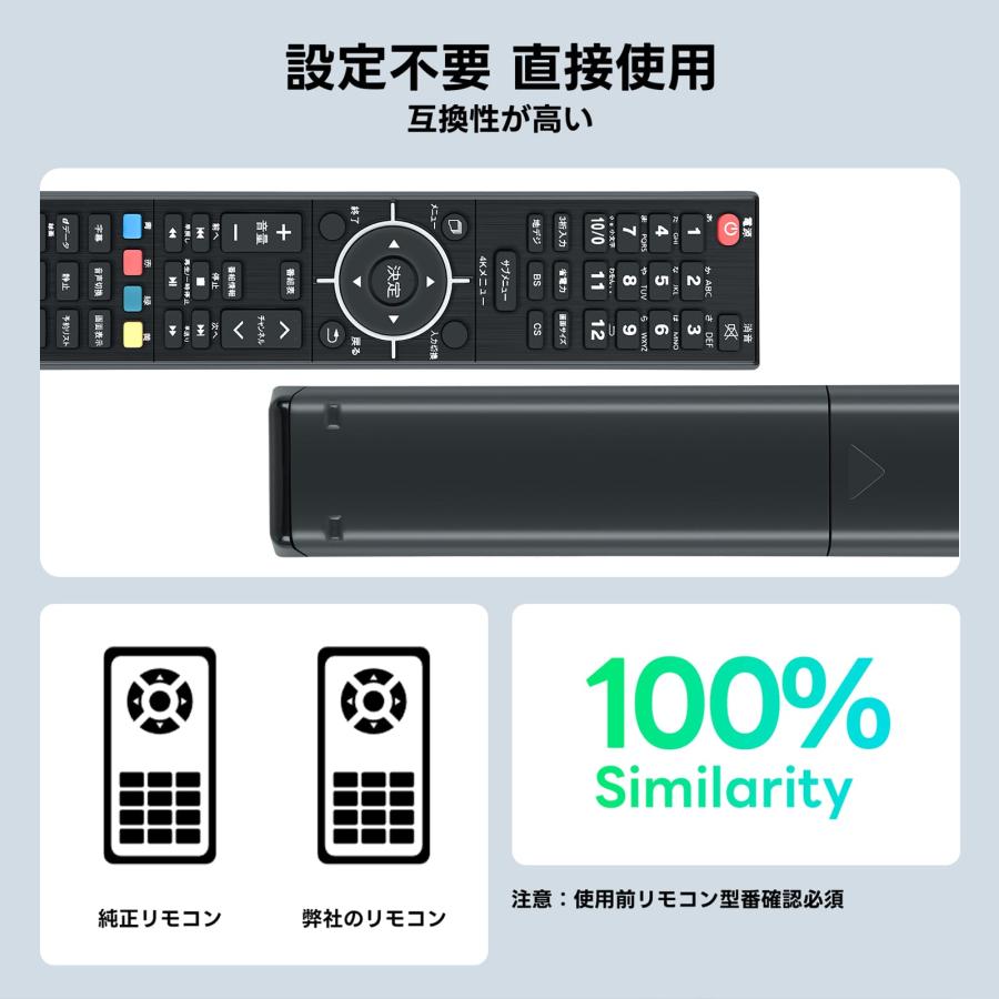 AVTVA TV-RC3 Green House グリーンハウス用のテレビリモコン GH