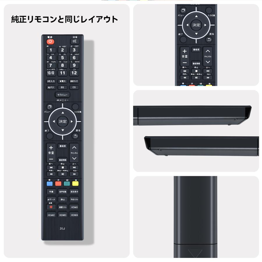 AVTVA TV-RC3 Green House グリーンハウス 用の テレビリモコン GH