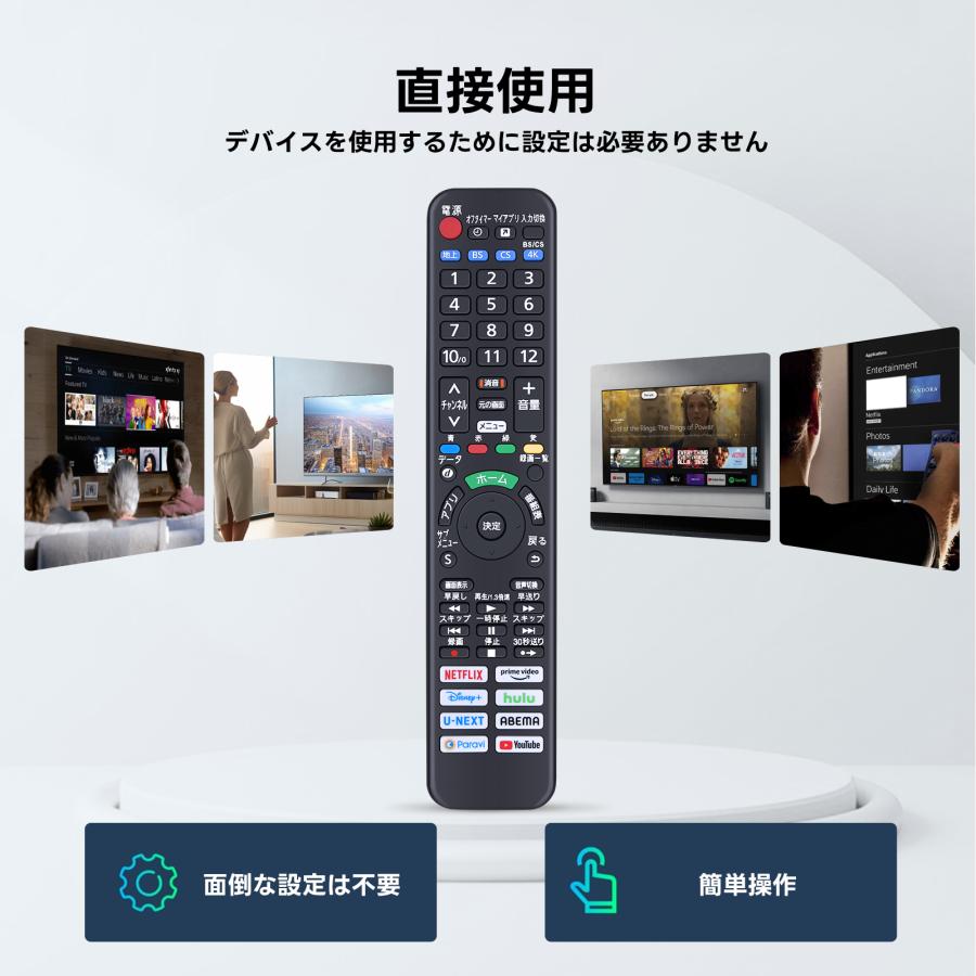 神奈川引取大歓迎TH-75LX800 液晶テレビ リモコン付き AVTVA N2QAYB000201 パナソニック 用の テレビリモコン TH-20LX80-S TH