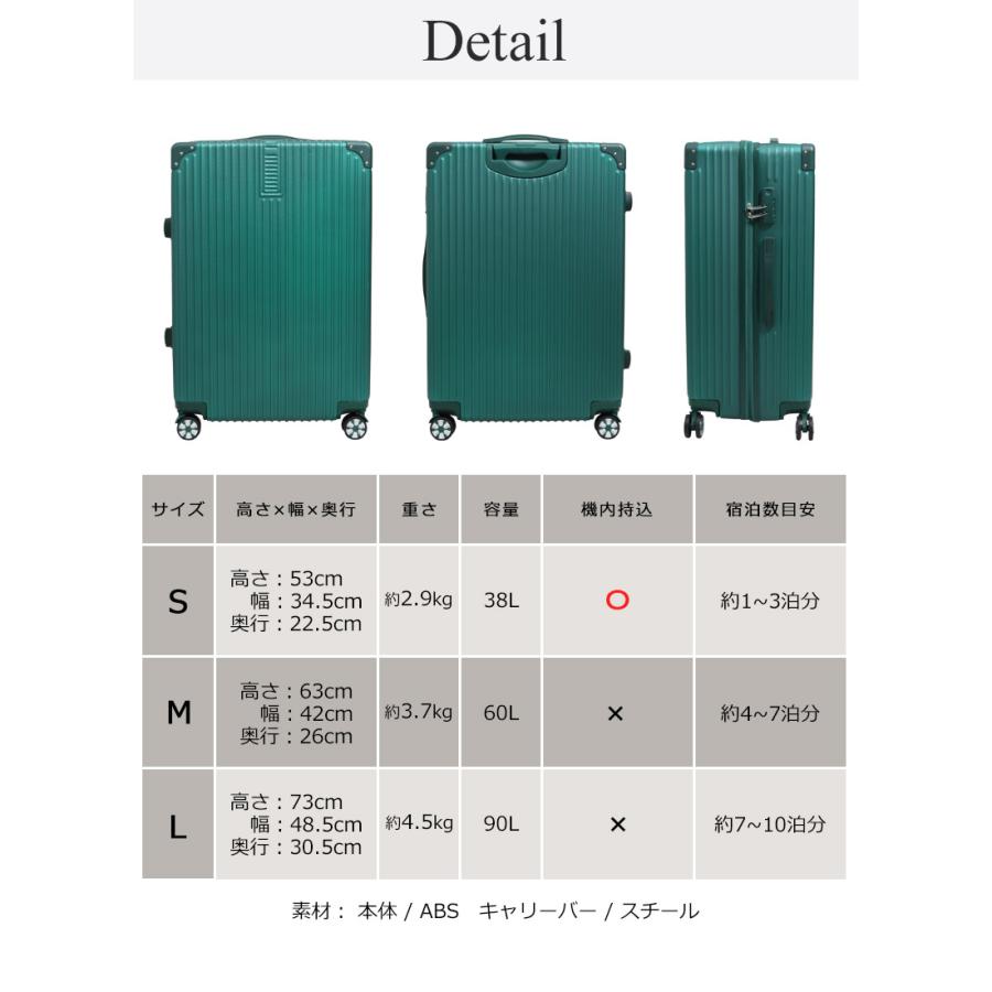 新品　Mサイズ　 キャリーバッグ　キャリーケース　スーツケース 楽天市場】キャリーケース mサイズ スーツケース 容量56L M