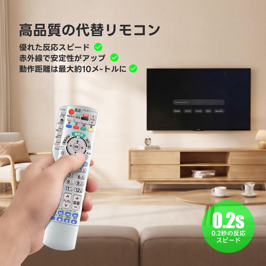 AVTVA N2QAYB000373 パナソニック用のCATVリモコン テレビリモコン TZ