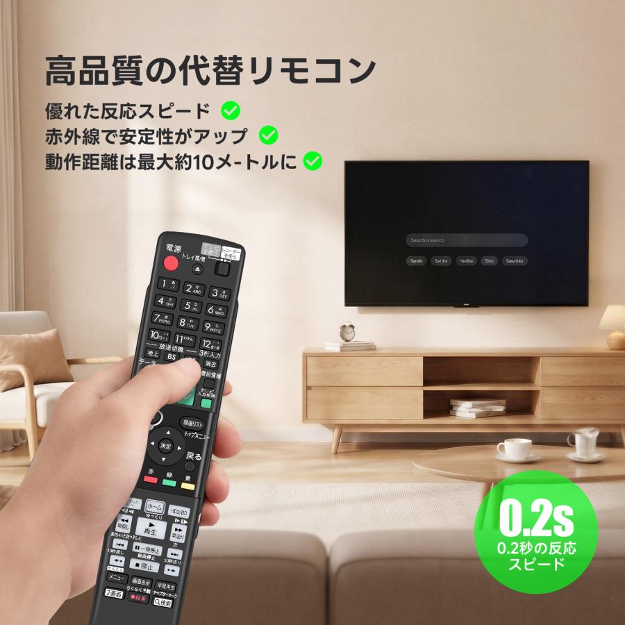 AVTVA GB160PA シャープ SHARP用のブルーレイレコーダーリモコン BD