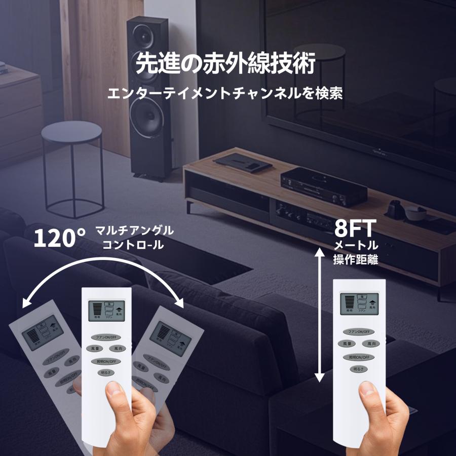 AVTVA NRL-103FN ODELIC オーデリック 用の シーリングファンリモコン