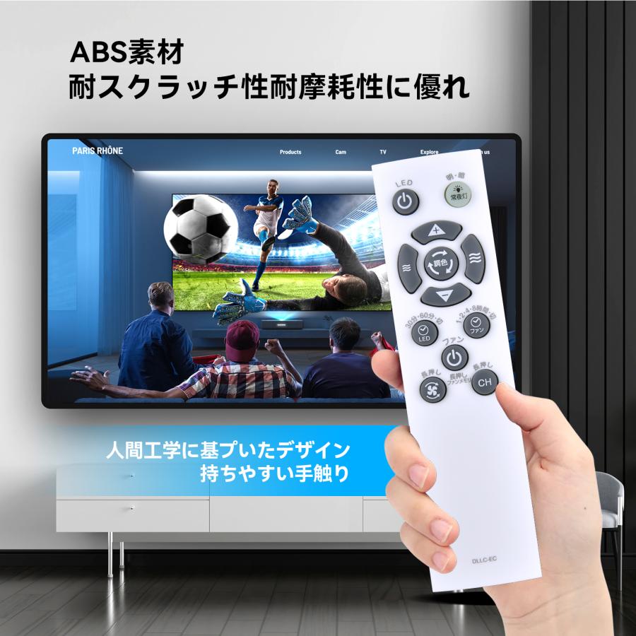 AVTVA ドウシシャ DOSHISHA 用の ファンライトリモコン ルミナスファン