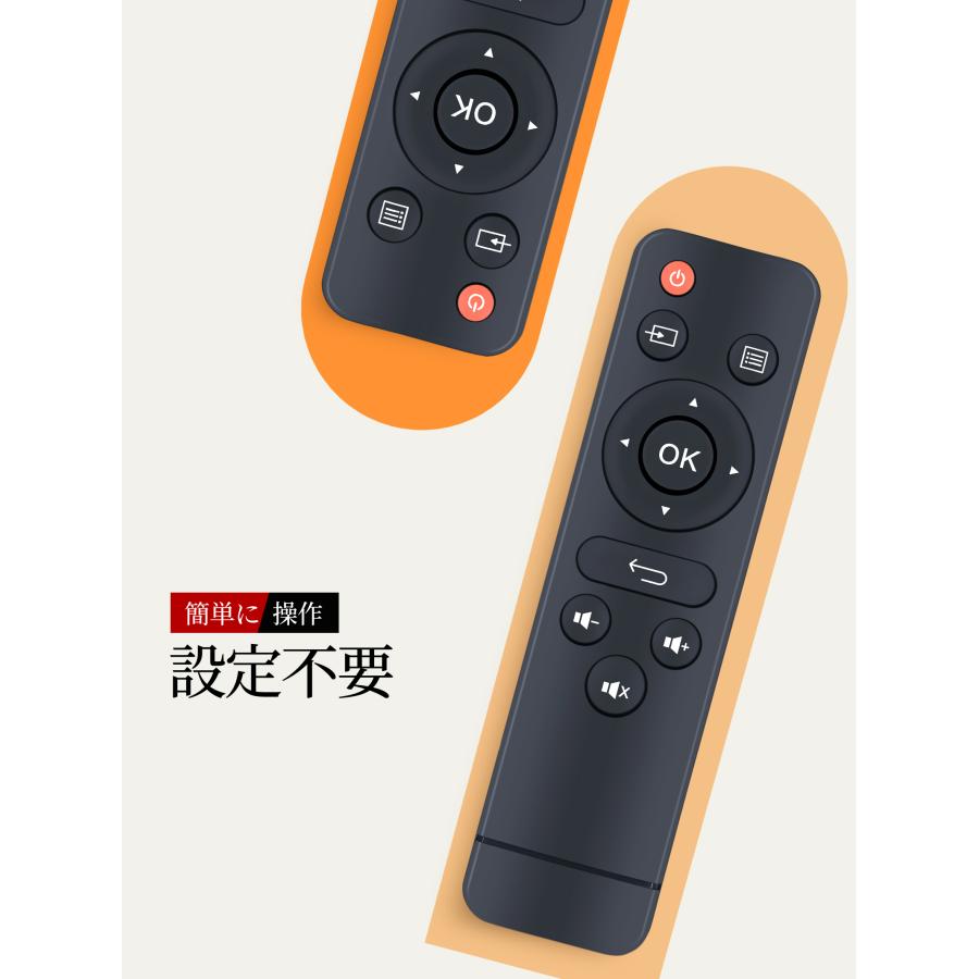 AVTVA YABER 用の プロジェクターリモコン 赤外線リモコン U2 対応