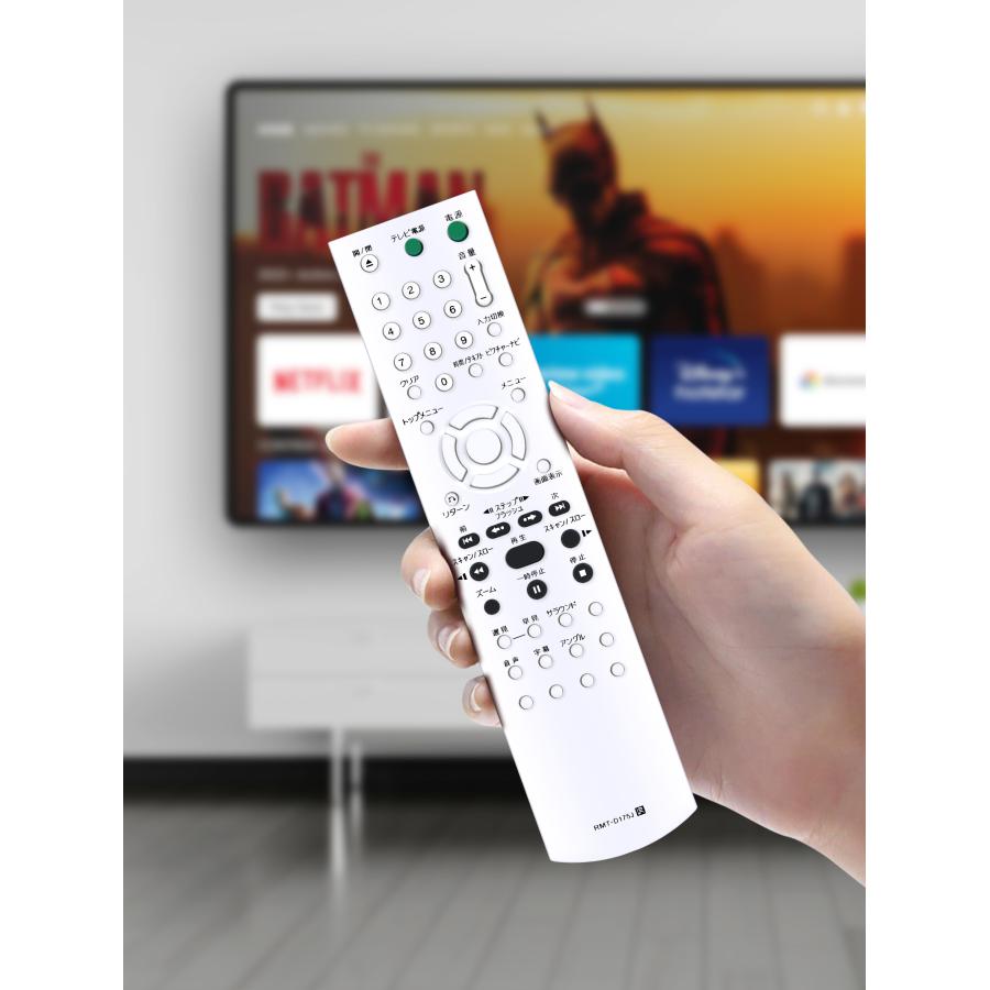 AVTVA RMT-D175J SONY ソニー 用の DVDプレーヤーリモコン DVP-NS50P