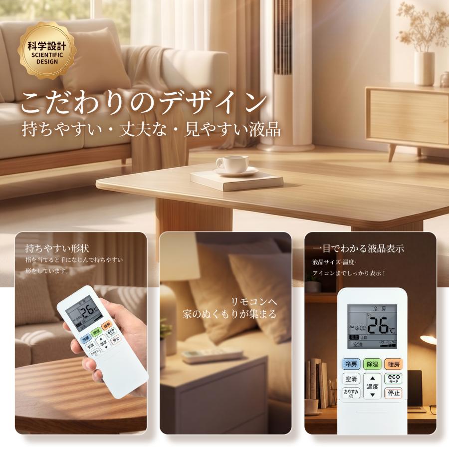 AVTVA エアコンリモコン WH-TA04EJ 43066067 for TOSHIBA 東芝用の