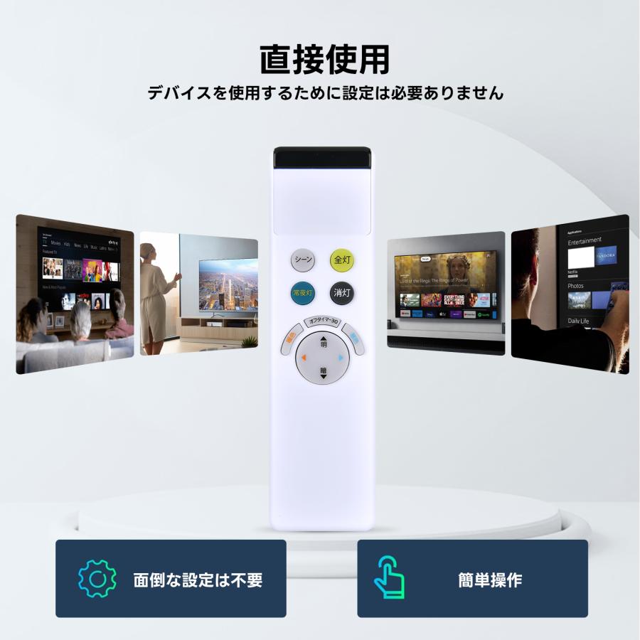 オーデリック　シーリングライト（リモコン付き） ODELIC（オーデリック） LEDシーリングライト用 付属リモコン