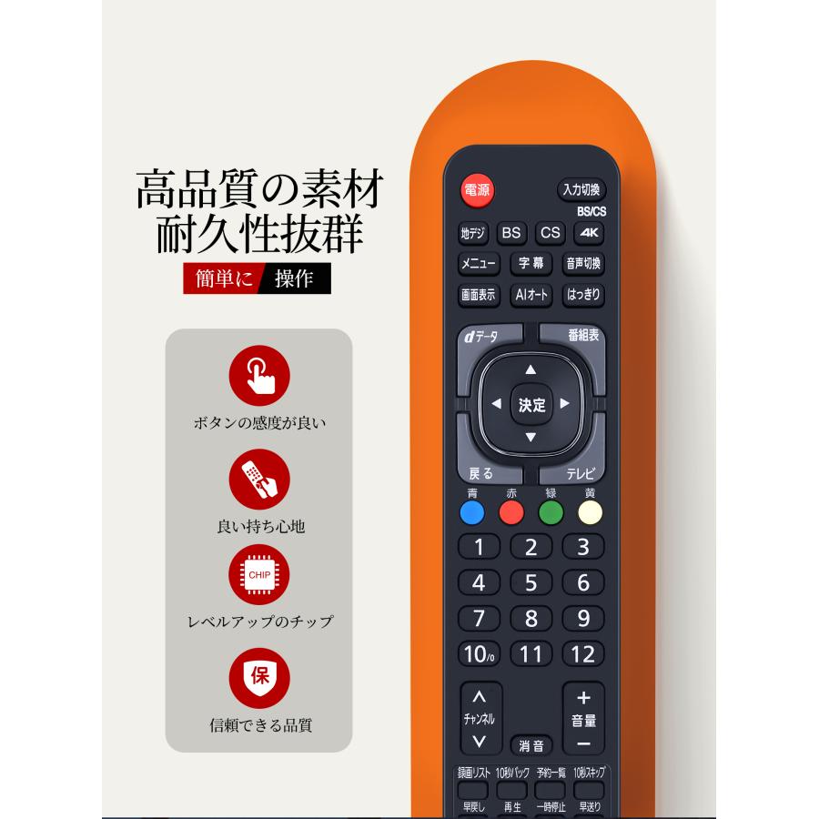 AVTVA LT-ARC10 IRIS OHYAMA 用の テレビリモコン アイリスオーヤマ