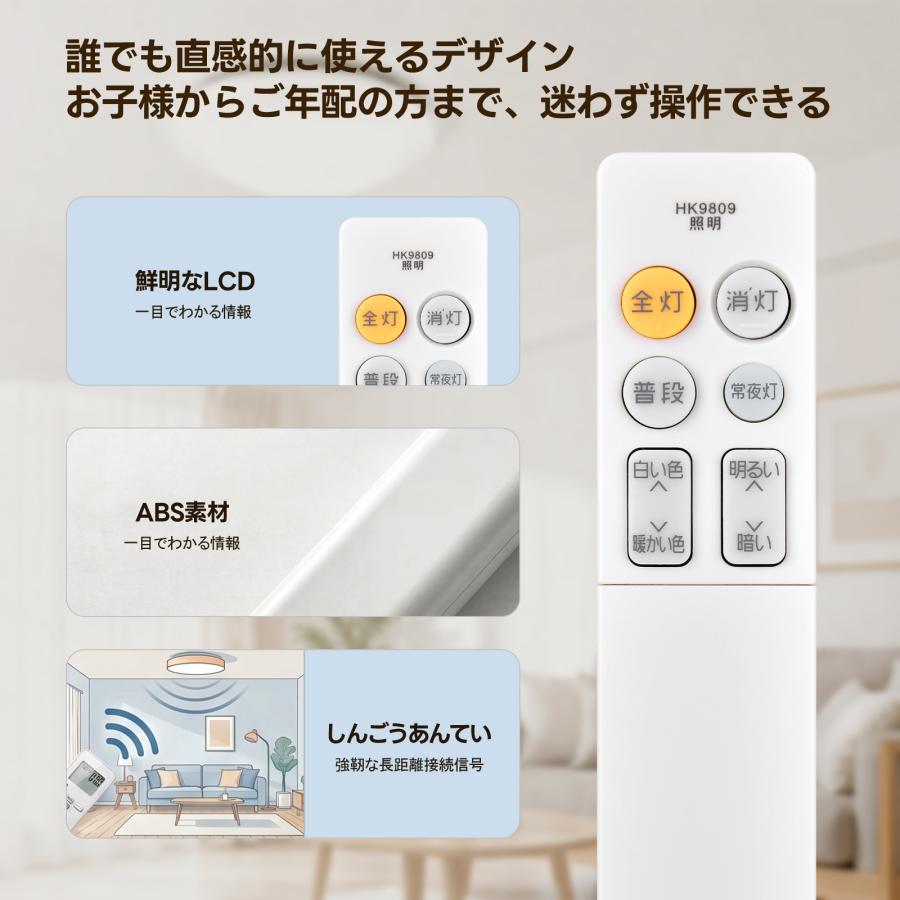 AVTVA HK9809 HK9809MM Panasonic パナソニック用のシーリングライト