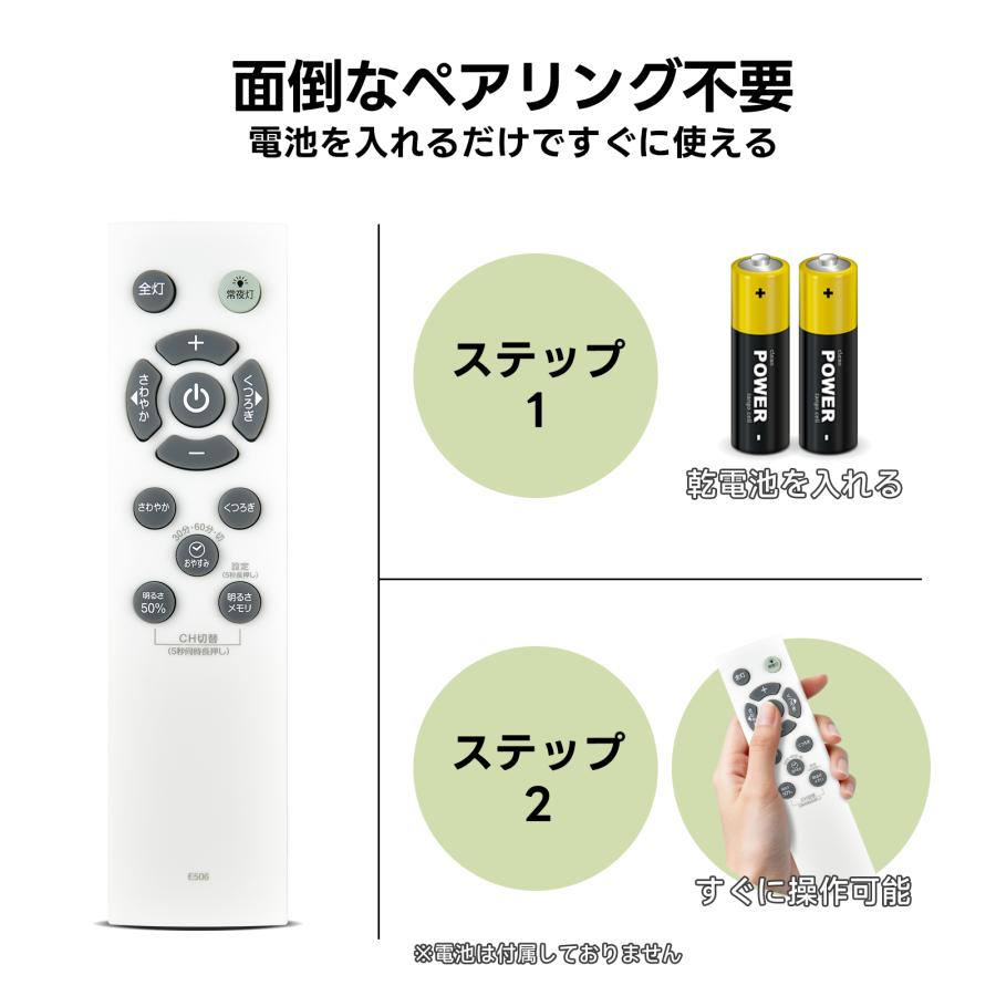 AVTVA JCM506 MAXZEN用の シーリングライトリモコン JCM06DS01