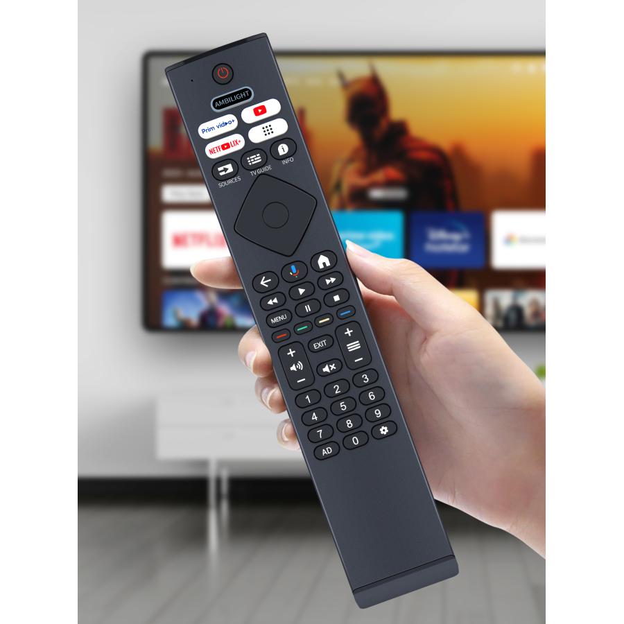 AVTVA PHH6569 Philips 用の チューナーレステレビリモコン 音声機能