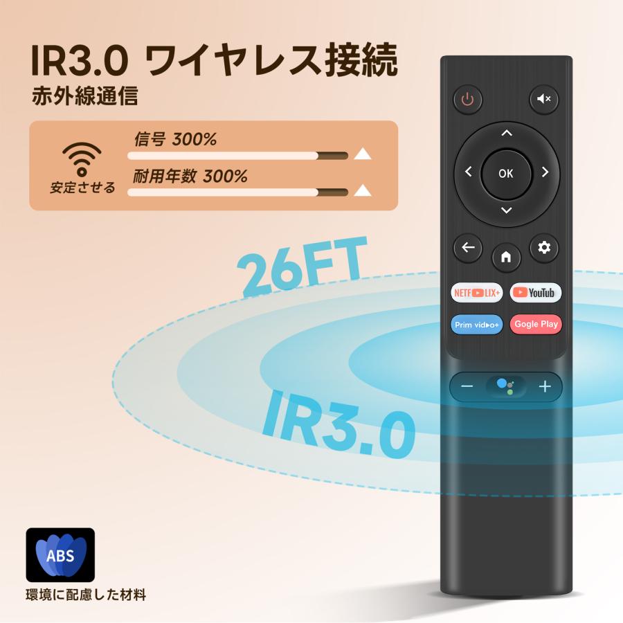 AVTVA RR-001 Orion オリオン用のテレビリモコン 音声機能付き JL32G7E