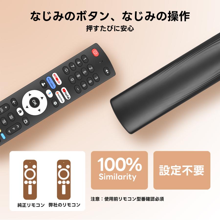 AVTVA FPD用のチューナーレステレビリモコン 音声機能付き 互換品 CG40
