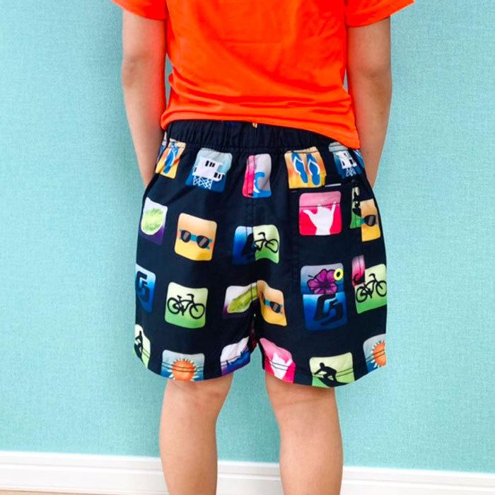 キッズ 水着 子供用 男の子 トランクス サーフパンツ スイミング 子ども 海水パンツ 海パン スイムウェア 水泳用品 子供服 ジュニア プリント 柄 938 32 Zi On 通販 Yahoo ショッピング