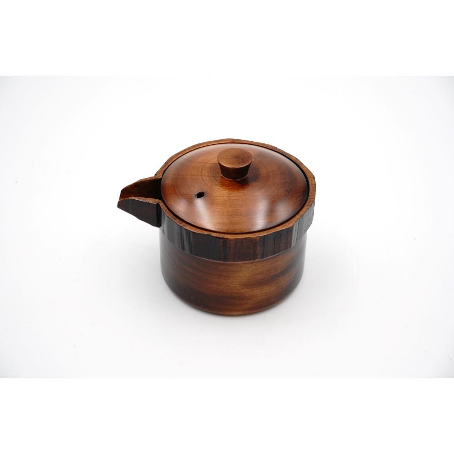 ミニ急須 天然木 職人手作り 庄川挽物木地 伝統工芸品 割れない 日本製