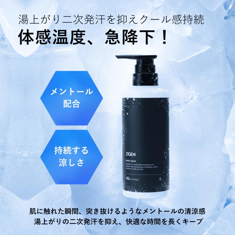 2026年4月発売】 ZIGEN ボディソープクール 薬用 デオドラント