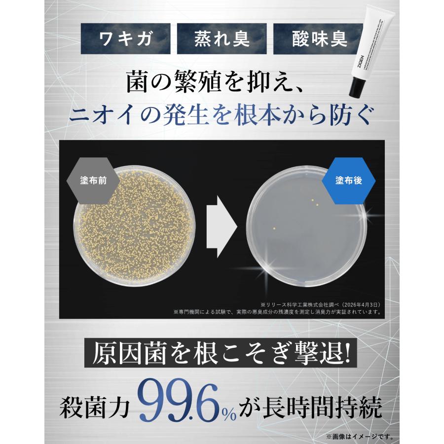 ZIGEN（ジゲン） 【2026年4月発売】 デオドラントクリーム [ 医薬部外