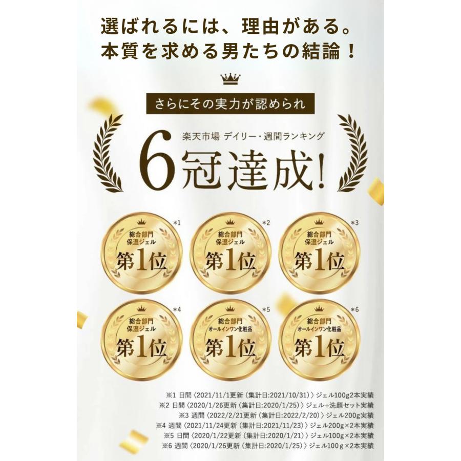 メンズ スキンケア 2点セット [ 洗顔料 ＆ オールインワンジェル