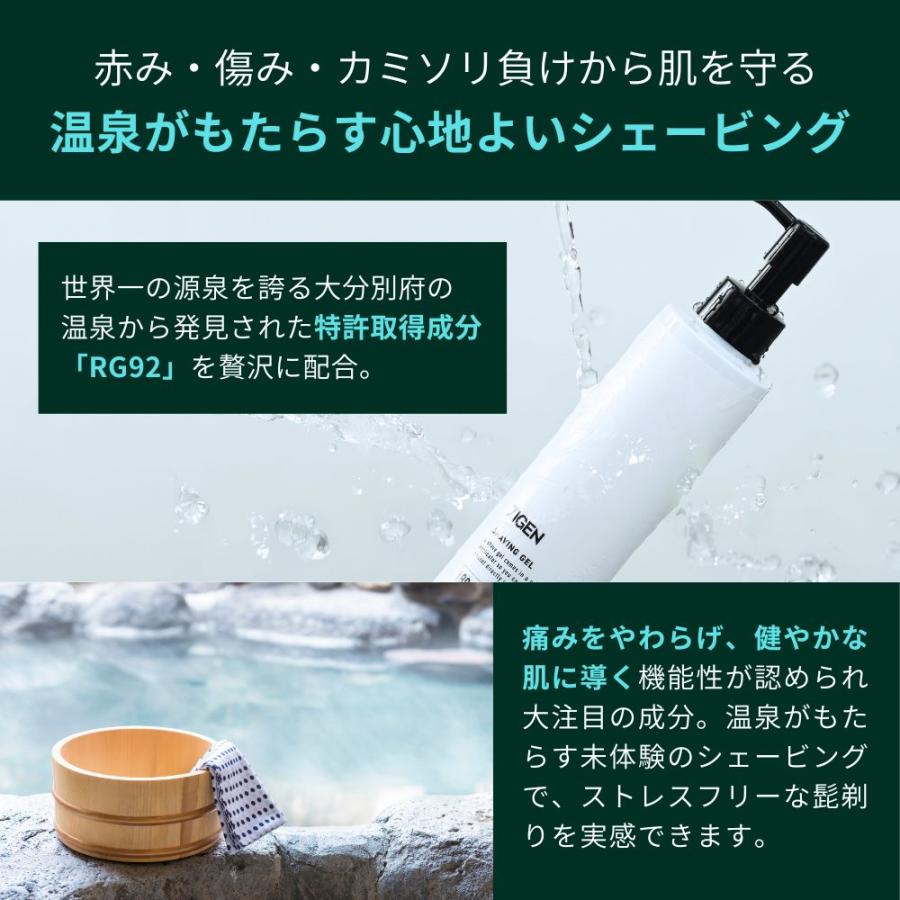 シェービングジェル 化粧水 セット メンズ [ 髭剃り アフターシェーブ