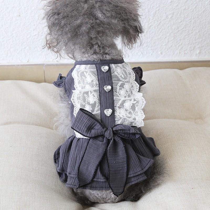 300円off クーポン 配布中 犬服 ドッグウェア リボン レース ワンピース ティアード 送料無料 春夏用 夏物 夏服 夏対応 ワンピース 小型犬用 ペット Ziimo Co Yahoo 店 通販 Yahoo ショッピング