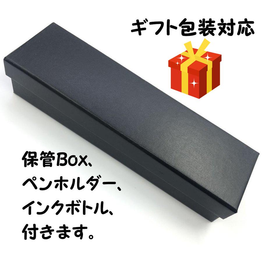 ガラスペン 硝子ペン 万年筆 付けペン 手作り インクボトル付き ペン