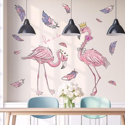 ウォールステッカー 壁紙 シール フラミンゴ ピンク インテリア ウォールデコレーション おしゃれ Bz036 Bz036 Gaga Mall ヤフー店 通販 Yahoo ショッピング