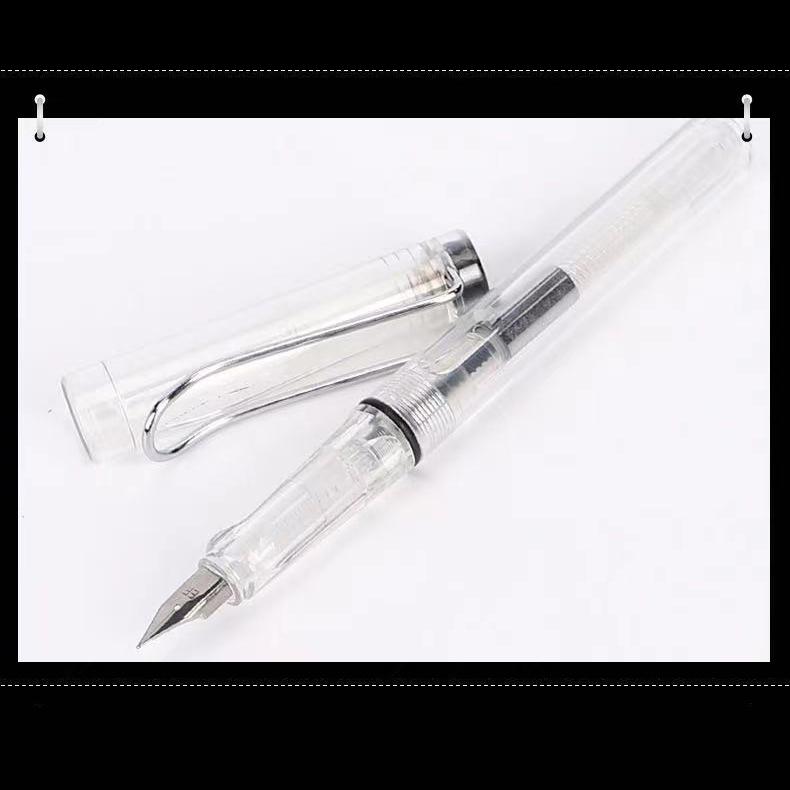 透明万年筆 ペン 初心者 子供用 透明軸 スケルトン オリジナル おすすめ 吸入式万年筆 Ef極細字 F細字 筆記具 文房具 文具 コンバーター付き 3本セット G 601 Gaga Mall ヤフー店 通販 Yahoo ショッピング