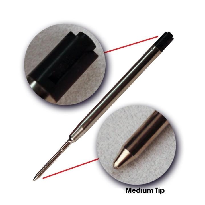 黒柿ノック式ボールペン(パーカーリファイル交換芯) PARKER（パーカー） リフィル 替芯 ボールペンParker Ballpoint Refill