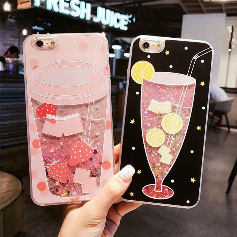 Iphone8 ケース Iphone7 ケース流れ星ラメー入り 液体イチゴミルク Iphone6sケース Iphone8plus Iphone7plus ケース キラキラ ストラップホール付き Sbm Gaga Mall ヤフー店 通販 Yahoo ショッピング
