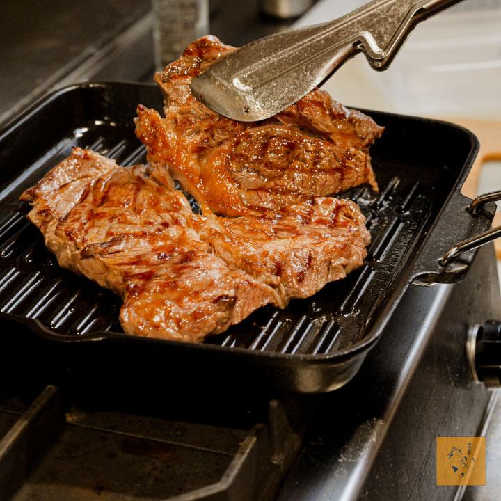 グリルパン ih グリルプレート 直火 魚焼き ステーキ 焼肉 鋳物