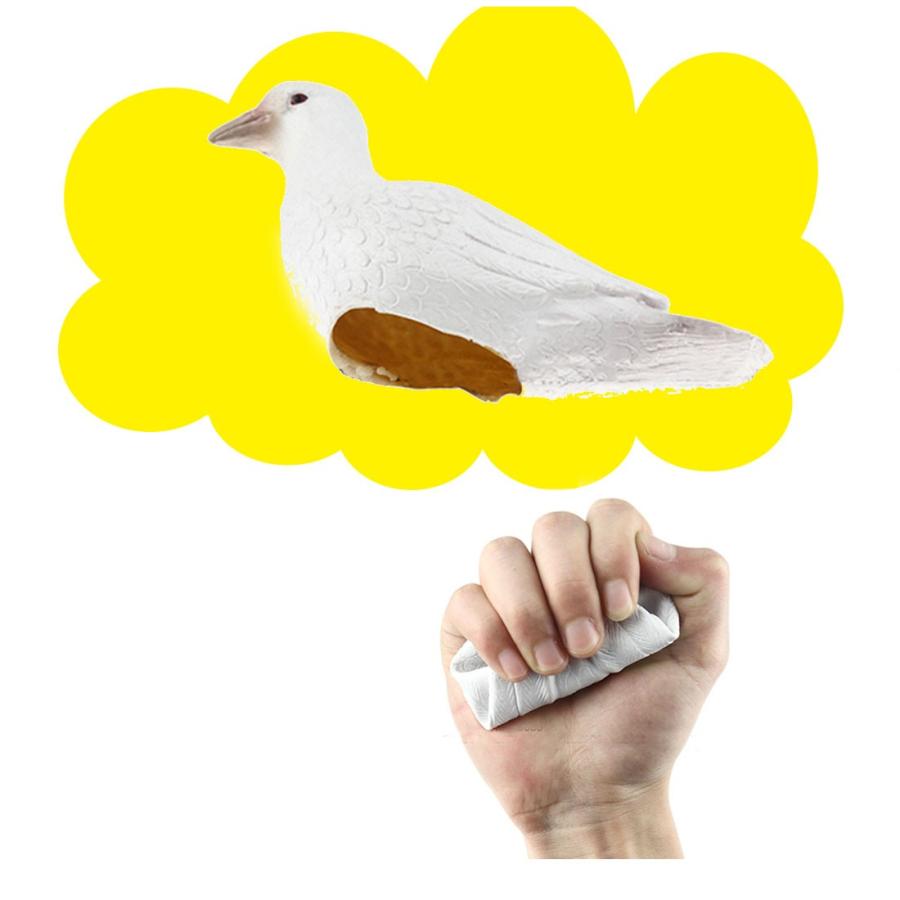 手品 子供 鳩でもできるつかみのマジック ハト ゴム 鳩 手品 宴会 かくし芸 パーティーグッズ ゴム鳩 Ke007 びびとれく雑貨 ヤフー店 通販 Yahoo ショッピング
