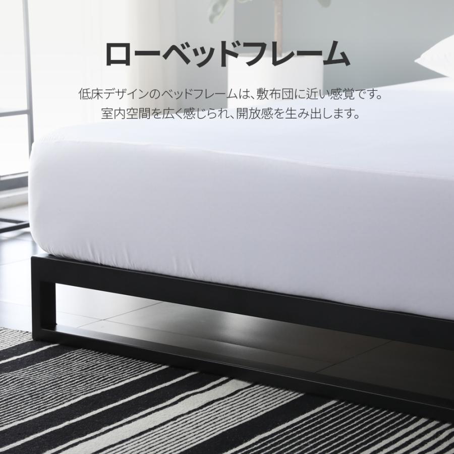 ZINUS ベッドフレーム シングル すのこ 一人暮らし ブラック ZINUS ベッドフレーム シングル すのこ 一人暮らし ブラック