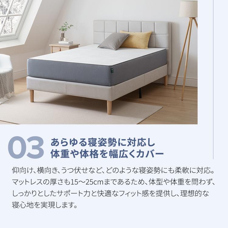 ZINUS NuRest リバウンドマットレス 厚さ20cm シングル 高密度