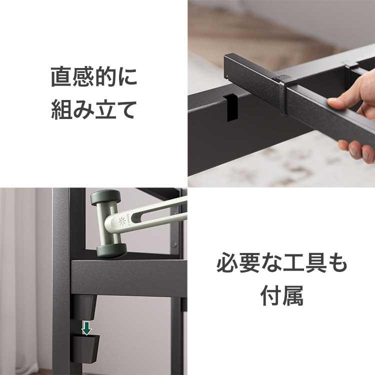 ZINUS Daybed ベッドフレーム シングル ブラック ホワイト スチールベッド 組立簡単 ベッド下収納 ロボット掃除機対応 ソファベッド シンプル モダン 5年保証 | ZINUS | 08