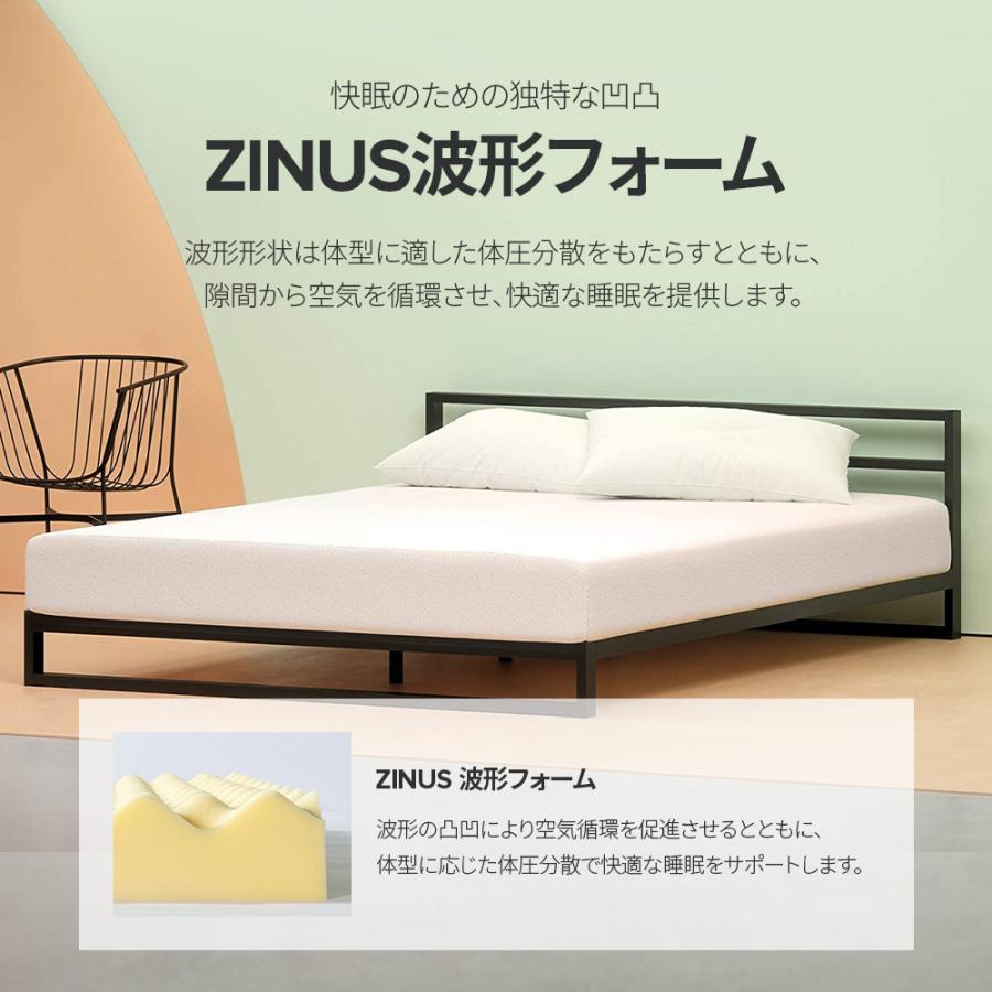 ZINUS マットレス ダブル ホワイト 腰痛 おすすめ 低反発 硬め ZINUS マットレス ダブル ホワイト 腰痛 おすすめ 低反発 硬め