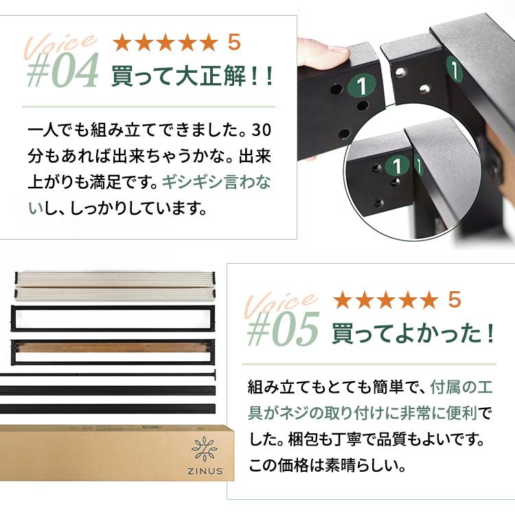 ZINUS ベッドフレーム ダブル すのこベッド ローベッド ロー ZINUS ベッドフレーム ダブル すのこベッド ローベッド ロー