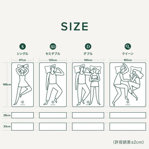 ZINUS マットレス クイーン 硬め おすすめ ハイブリッド