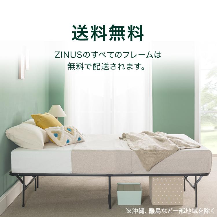 ZINUS ベッドフレーム セミダブル 収納 折りたたみ ブラック ZINUS ベッドフレーム セミダブル 収納 折りたたみ ブラック
