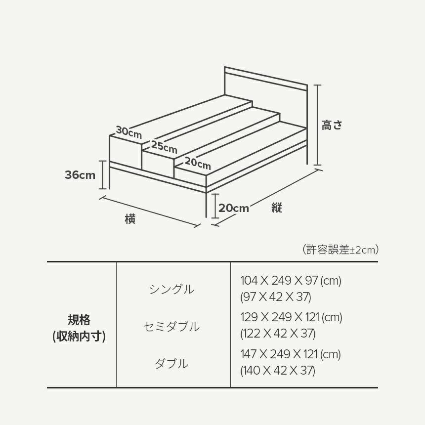 ベッドフレーム ダブル 北欧 一人暮らし おすすめ シンプル モダン 布張り 脚付き グレー 頑丈 おしゃれ すのこ 簡単組立 Wanda ワンダ｜zinus｜12