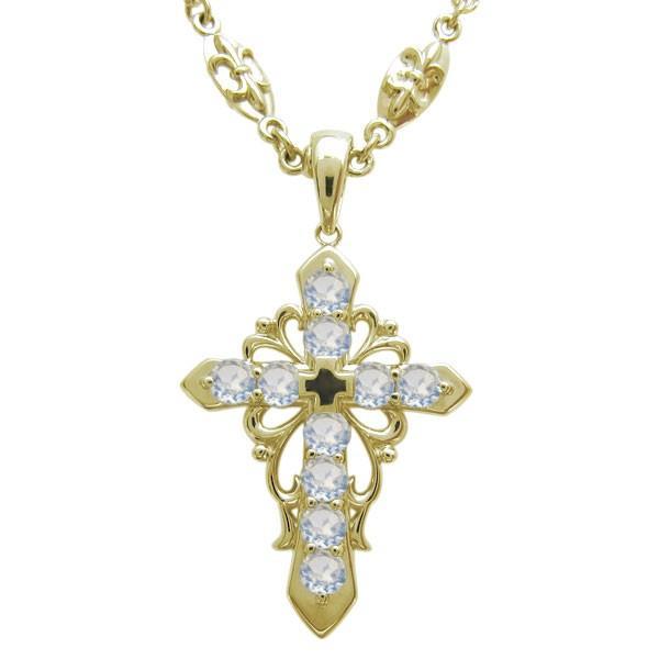 クロスペンダント 十字架 ネックレス 唐草 メンズ K10 : ZION - 通販