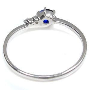 koneko.ku k10 サファイア リング サファイア リング シンプルリング K10 指輪 : ZION - 通販