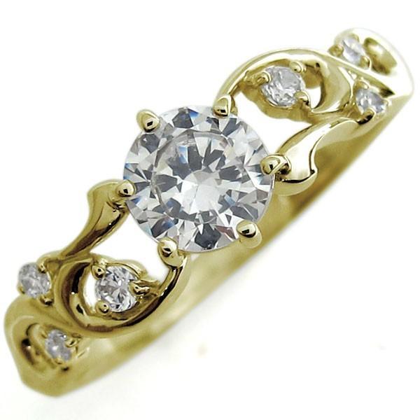 鑑定書・VVS・ダイヤモンド・唐草・アラベスク・リング・指輪 : ZION