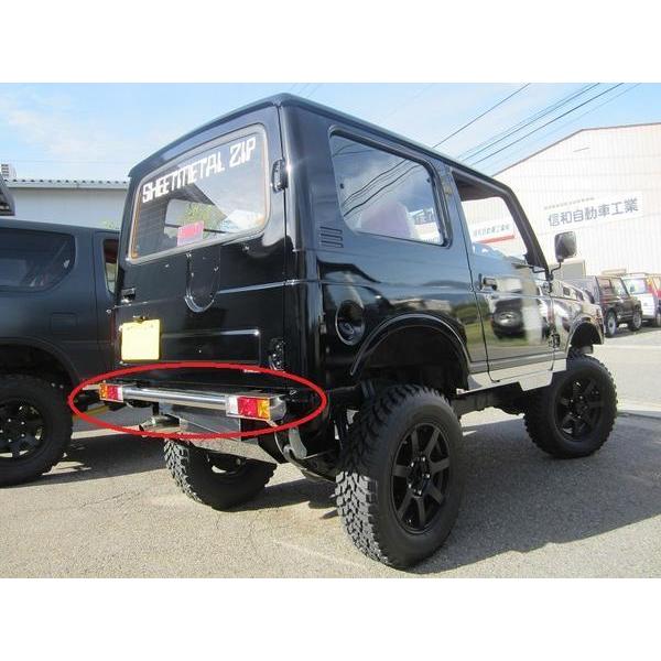 ジムニー用 リアバンパー テールランプ付きJA11SJ30JA71 ジムニー用 リアバンパー テールランプ付きJA11SJ30JA71