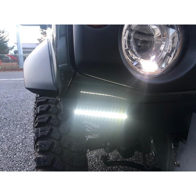 JB64 JB74 フロントエプロンVer2 LEDライト付き 艶 JB64 JB74 フロントエプロンVer2 LEDライト付き 艶