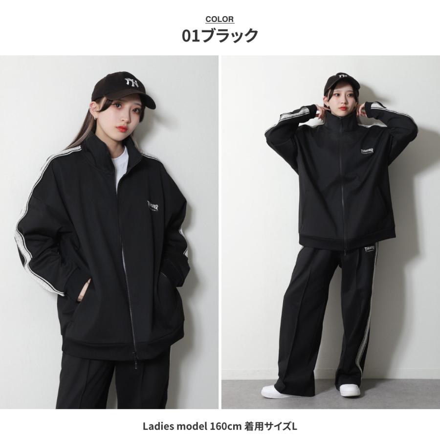 Thrasher トラックジャケット メンズ ジャージ ジャージ上 Thrasher トラックジャケット メンズ ジャージ ジャージ上